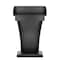 Adiroffice Wood Stand-Up Podium Lectern with Drawer, Black ADI661-012-BLK - alternate 5